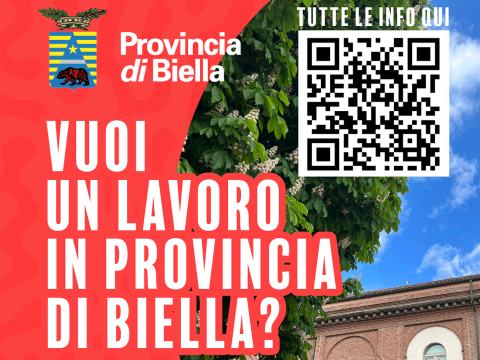 Nuove assunzioni in Provincia di Biella