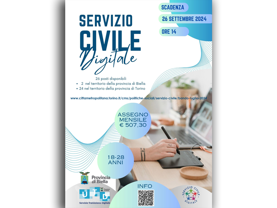 Servizio civile digitale 2025_ locandina