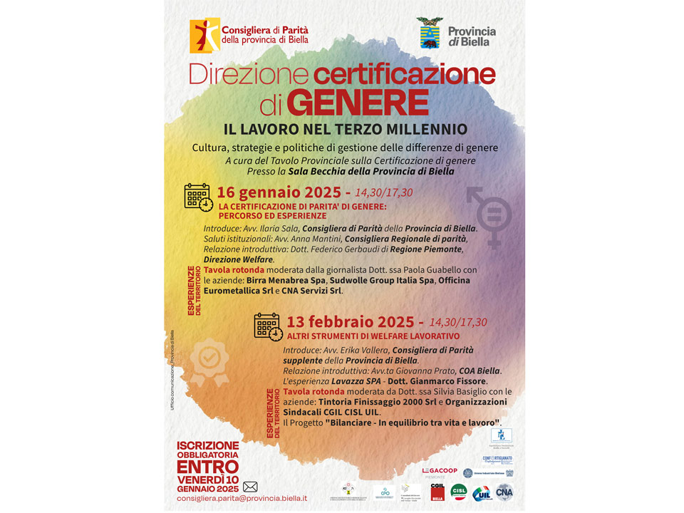 Direzione certificazione di genere