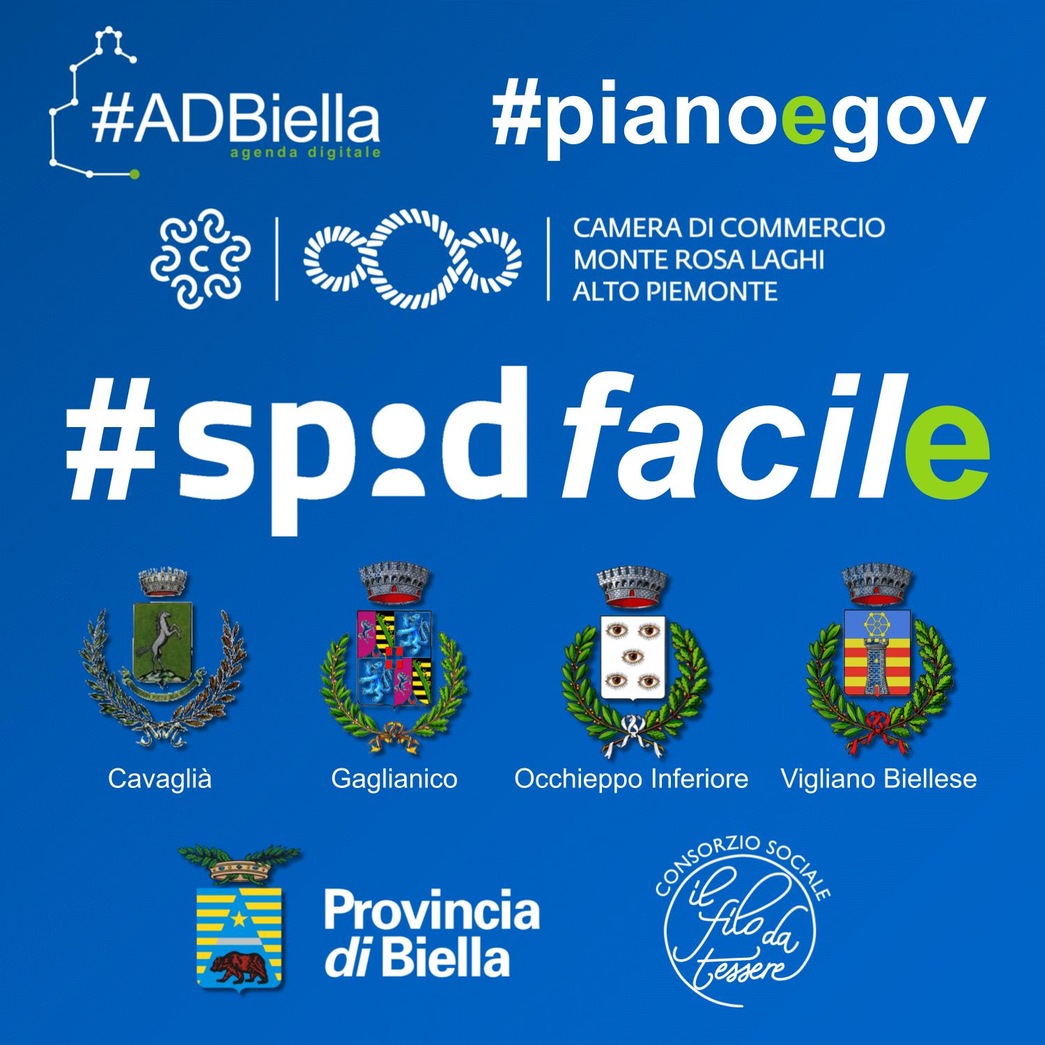 Spid Facile Agenda digitale Biella adb