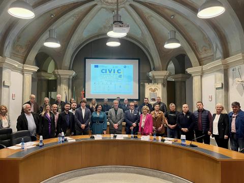 CI.V.I.C., la delegazione greca in visita in Provincia