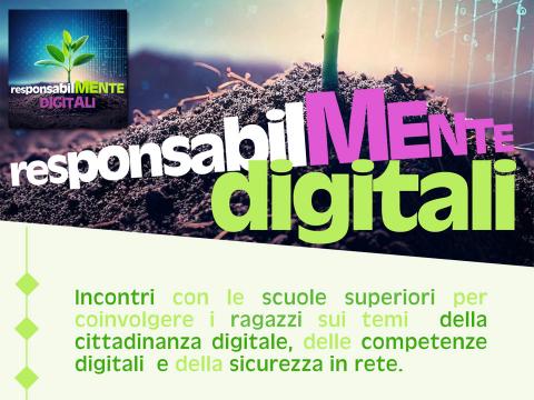 ResponsabilMENTE digitali, incontri con i ragazzi delle scuole superiori